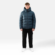 MENS PUFFER JACKET "THE FINSBURY" IN NAVY