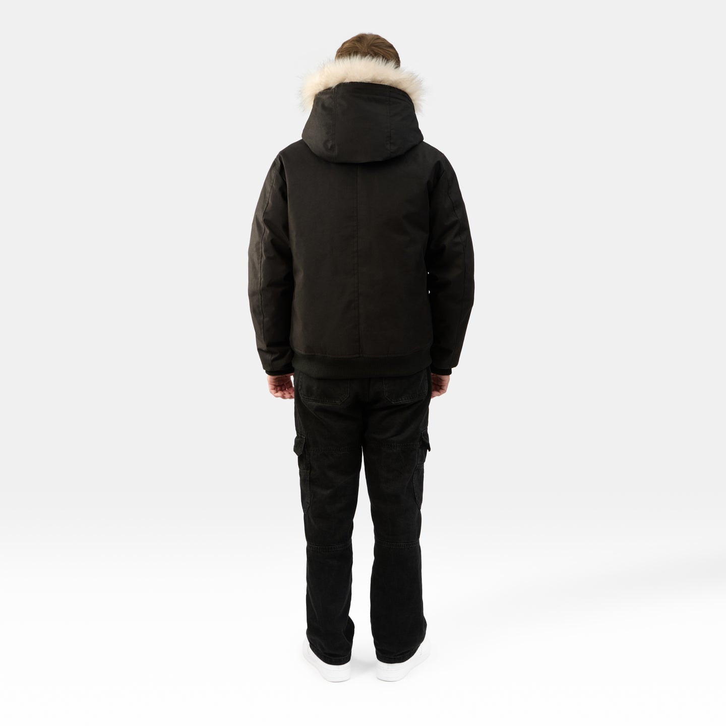 MENS BOMBER "THE SOHO" IN BLACK