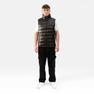 MENS INSULATED GILET "THE RICHMOND" IN BLACK