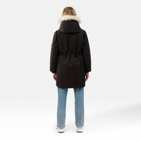 WOMENS MILITARY PARKA "THE COVENT"IN BLACK