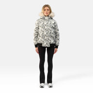 WOMENS BOMBER "THE ANGEL"IN ICE CAMO