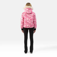 WOMENS BOMBER "THE ANGEL"IN PINK CAMO