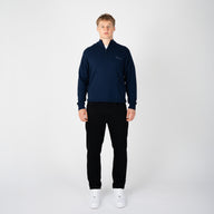 FULHAM 1/4 ZIP KNIT-NAVY