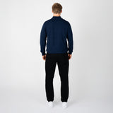 FULHAM 1/4 ZIP KNIT-NAVY