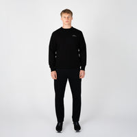 HAVERING CREW NECK SWEAT-BLACK