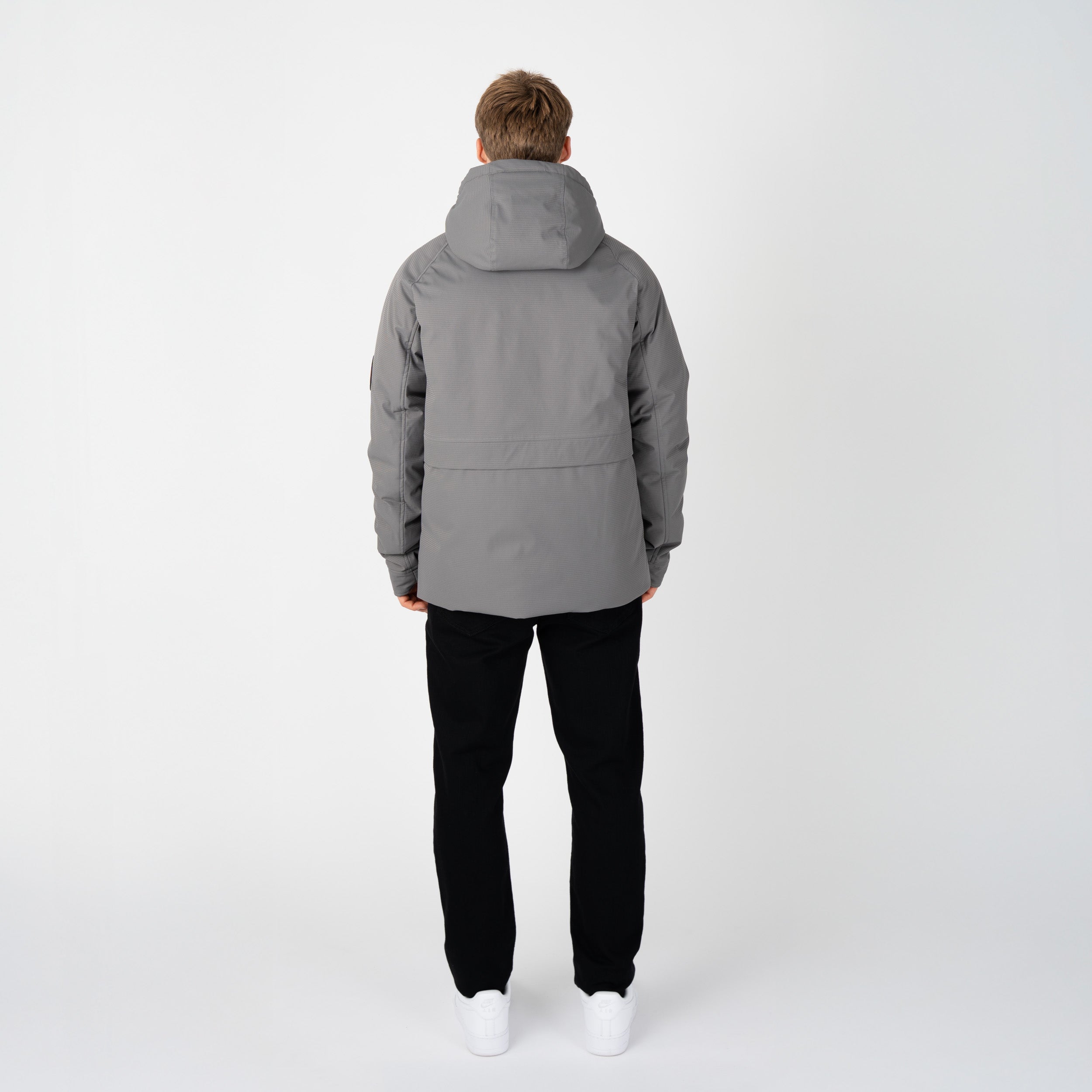 KNIGHTSBRIDGE PADDED COAT-CHARCOAL – 49 Winters