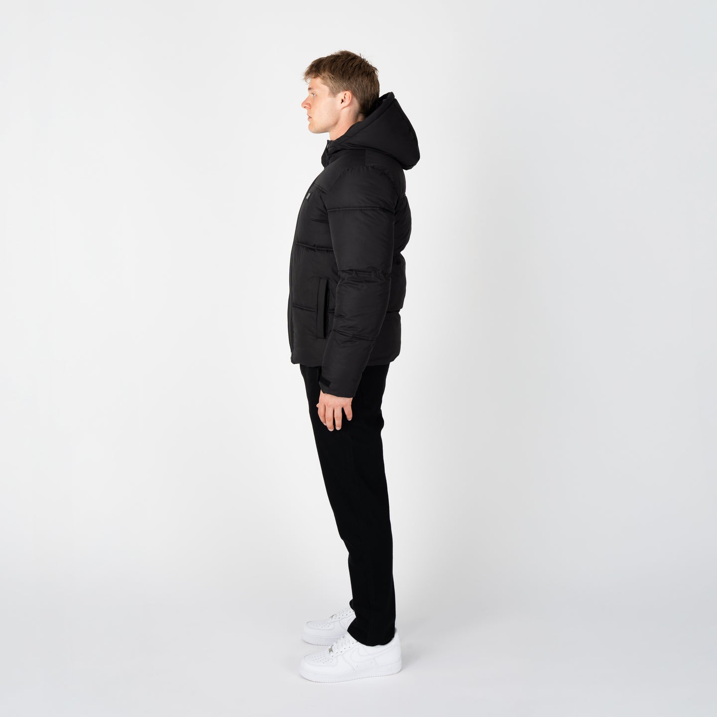 STAMFORD PADDED JACKET-BLACK