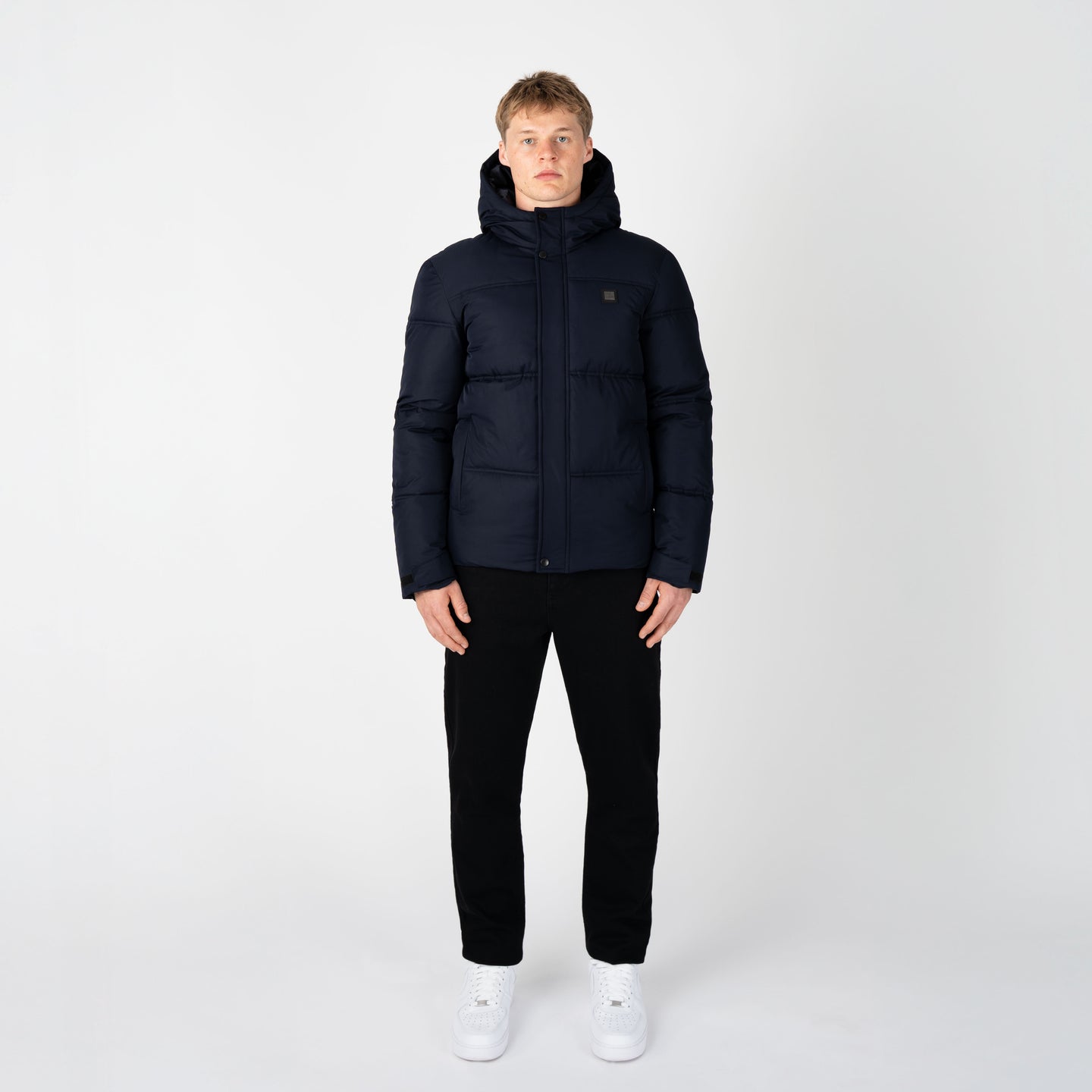STAMFORD PADDED JACKET-NAVY