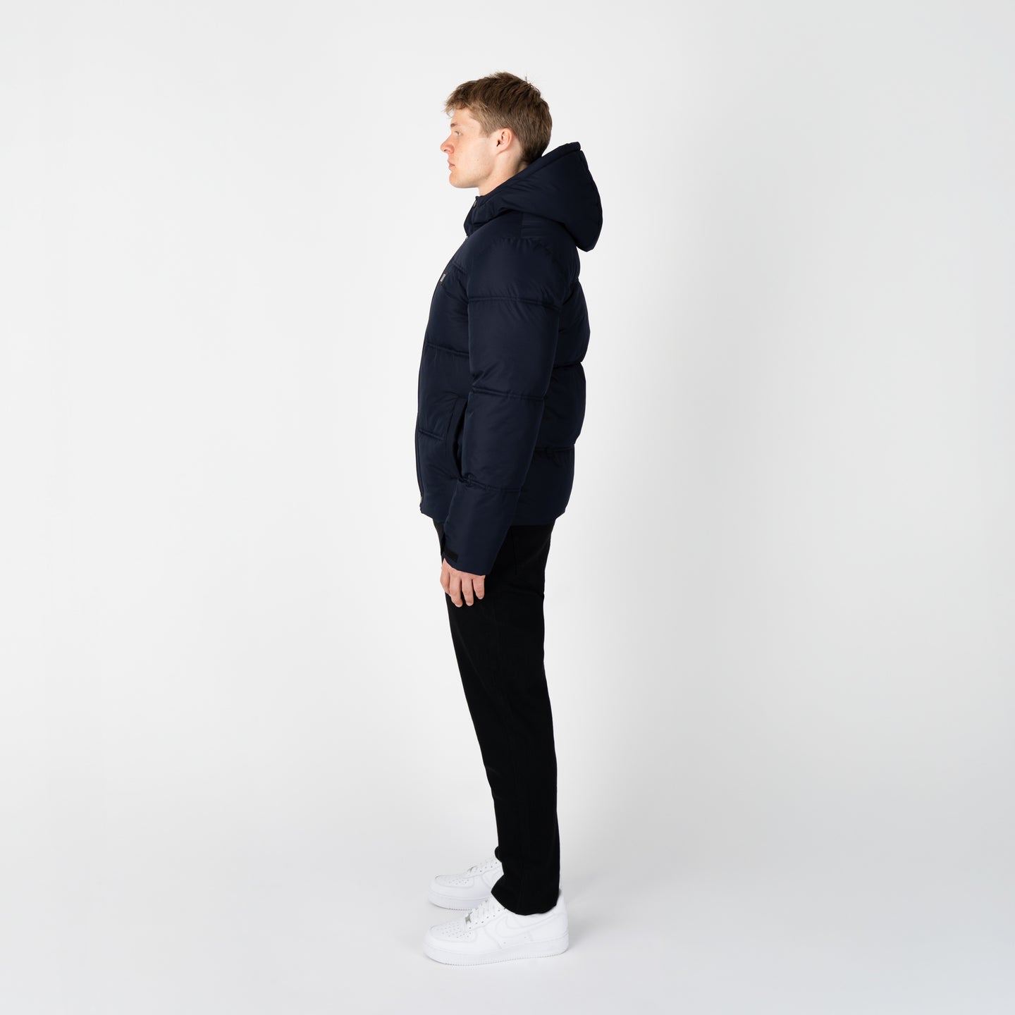 STAMFORD PADDED JACKET-NAVY