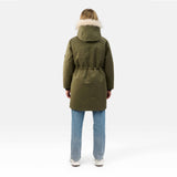 WOMENS MILITARY PARKA "THE COVENT"IN KHAKI