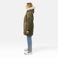 WOMENS MILITARY PARKA "THE COVENT"IN KHAKI