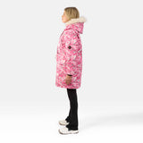 WOMENS MILITARY PARKA "THE COVENT"IN PINK CAMO