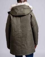 Mens "The Camden" Military Parka in Khaki