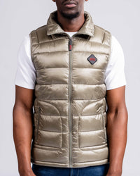 Mens 'The Richmond' Insulated Gilet in Olive