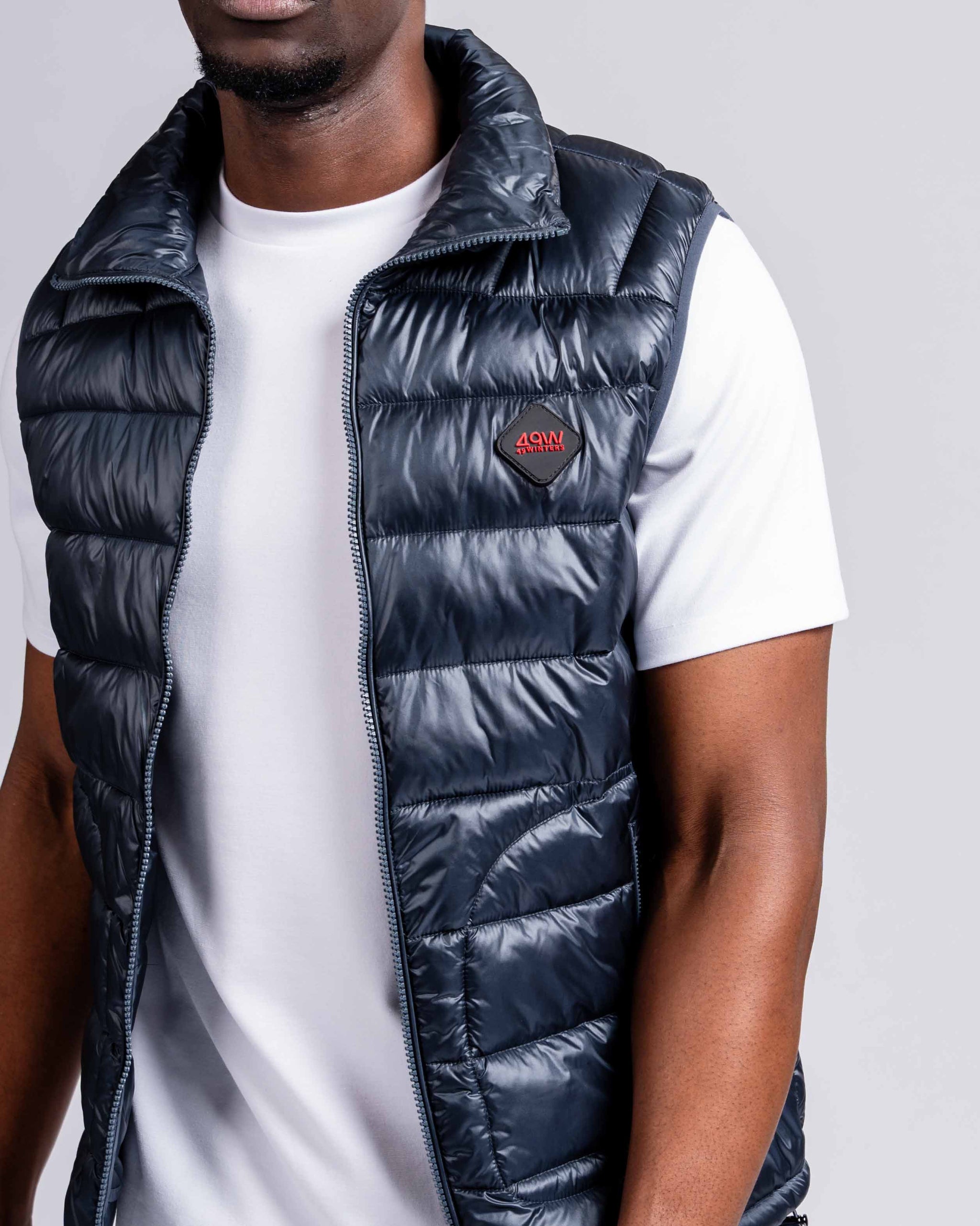 Mens 'The Richmond' Insulated Gilet in Navy