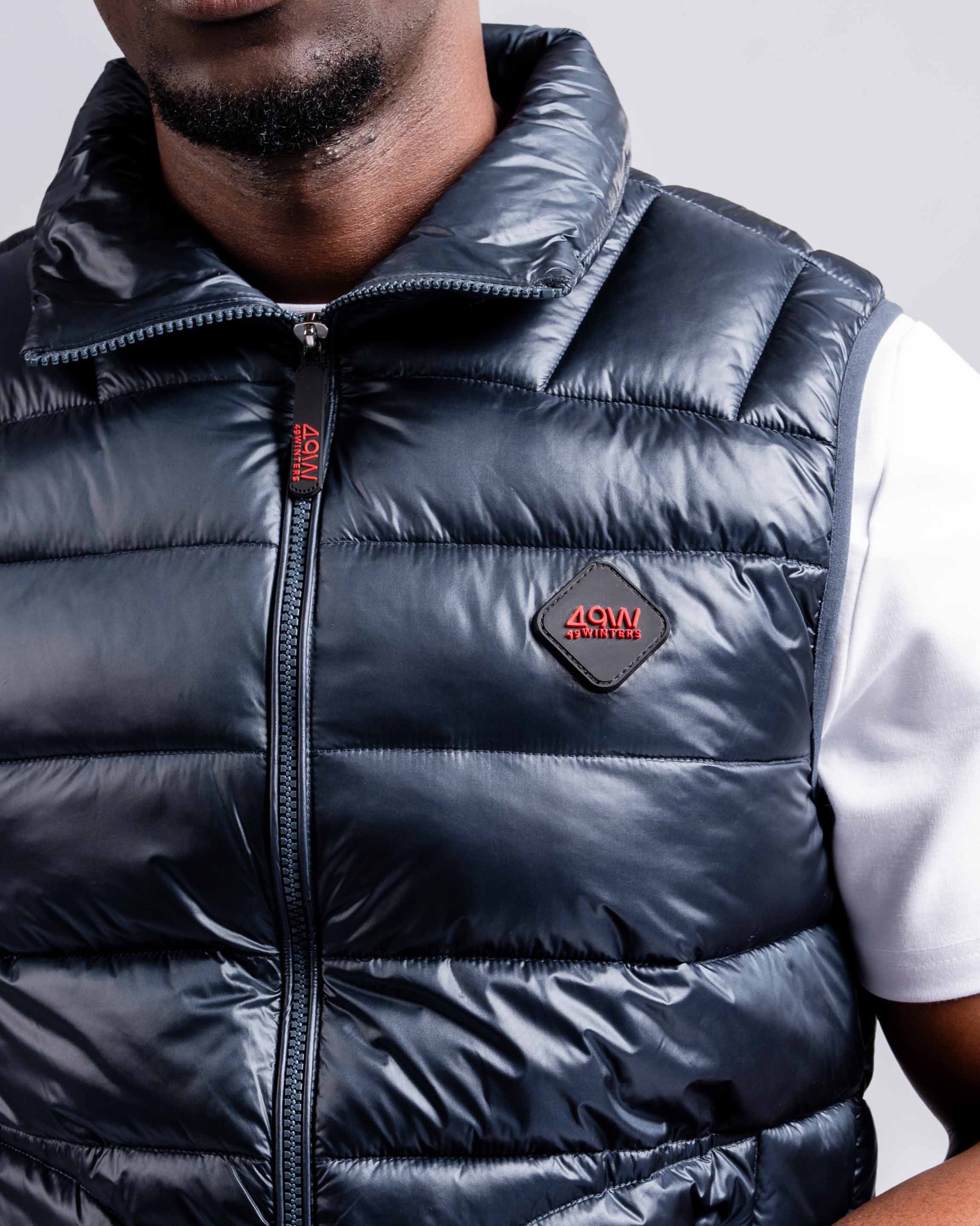 Mens 'The Richmond' Insulated Gilet in Navy