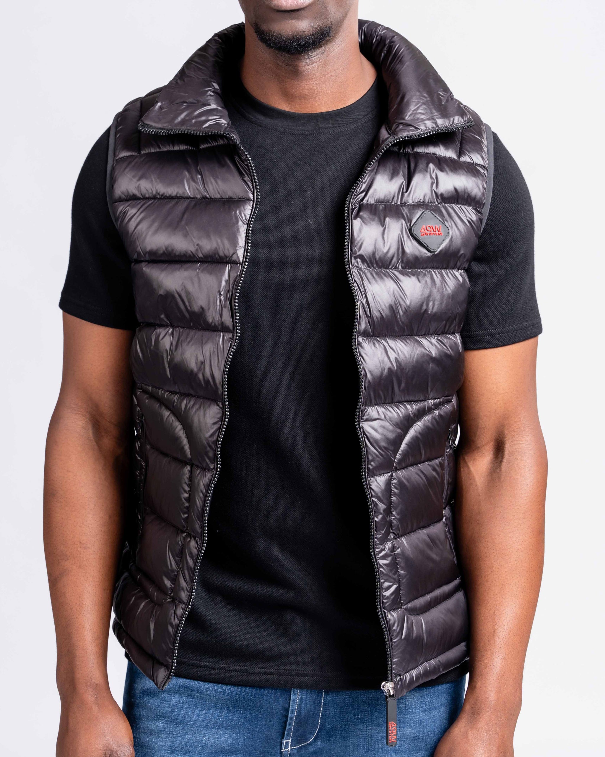 Mens 'The Richmond' Insulated Gilet in Black