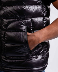 Mens 'The Richmond' Insulated Gilet in Black