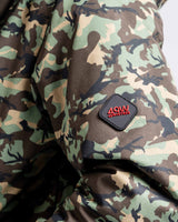 Mens "The Soho” Bomber Jacket in Green Camo